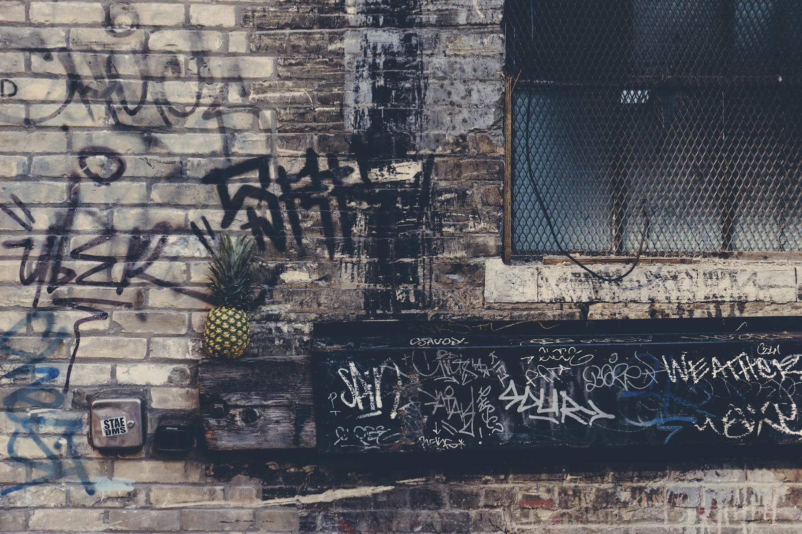 Pineapple on Wall Decor